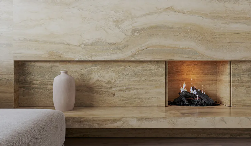Травертин Travertine Silver Romano